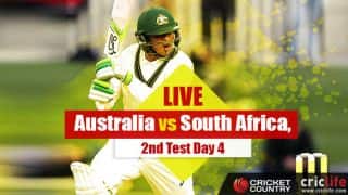 LIVE Cricket Score, Australia vs South Africa, 2nd Test, Day 4 at Hobart: SA win series 2-0